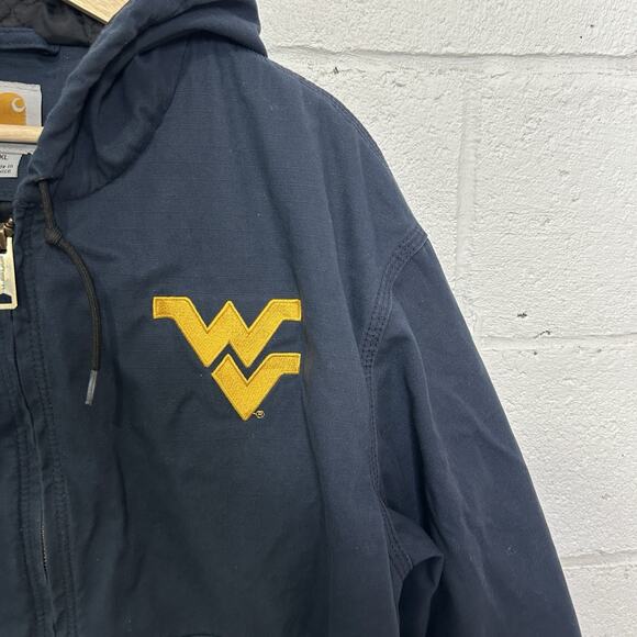 Carhartt Quilted Ripstop Active Jacket “WVU/West Virginia” - Picture 3 of 10